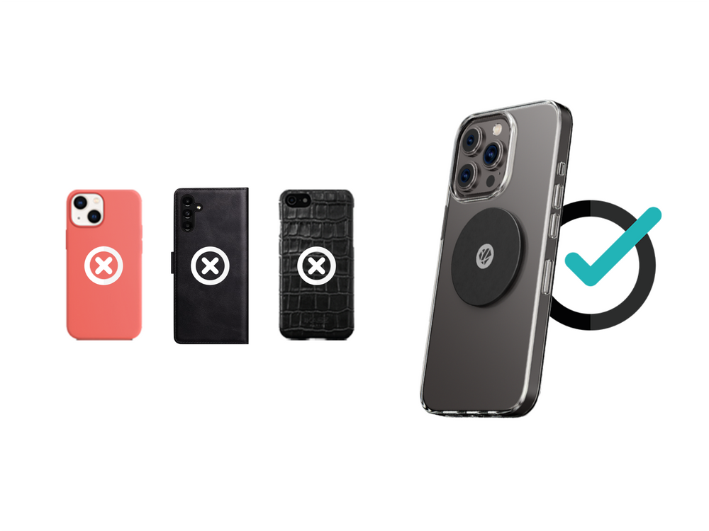 Placa metálica adhesiva