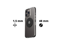 Placa metálica adhesiva