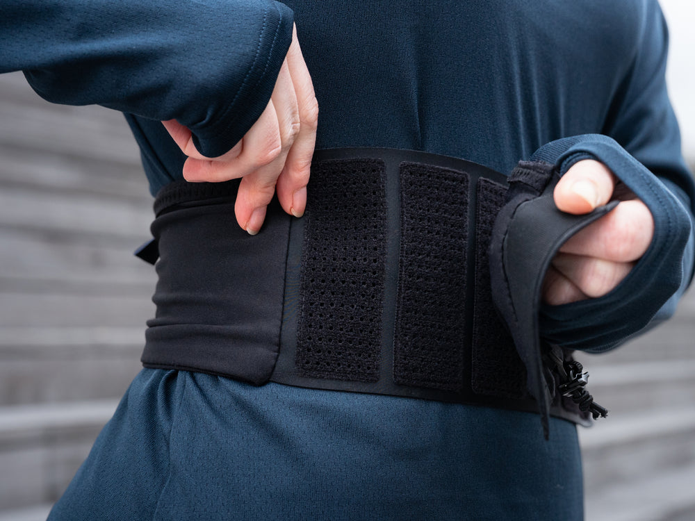 Cinturón deportivo magnético sin bolsillo