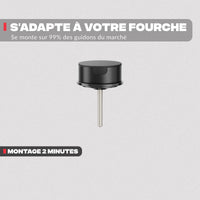 Soporte teléfono potencia de bicicleta