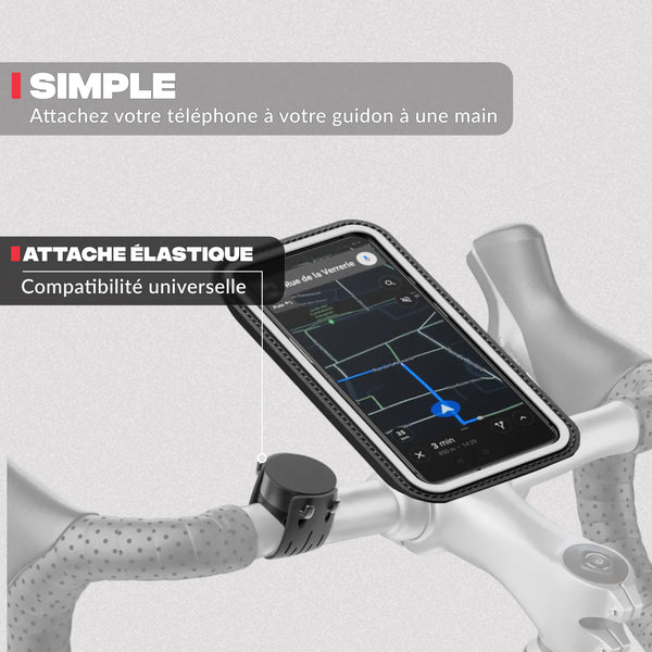 Soporte teléfono bicicleta