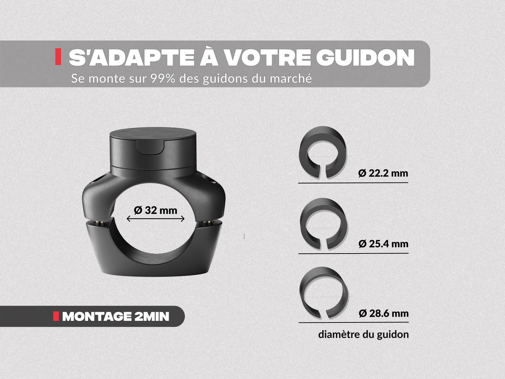 Soporte para teléfono de bicicleta PRO