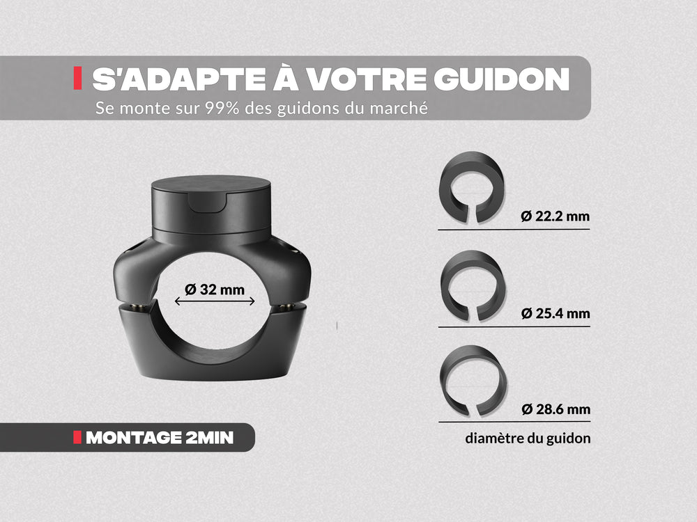 Soporte para teléfono de bicicleta PRO