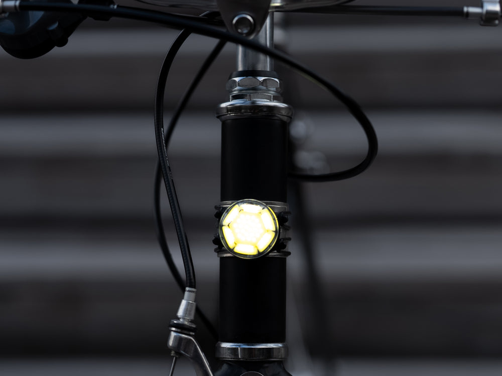 Mini luz frontal magnética