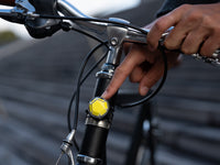 Mini luz frontal magnética