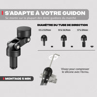 Soporte de teléfono para semimanillar MINI BOOST