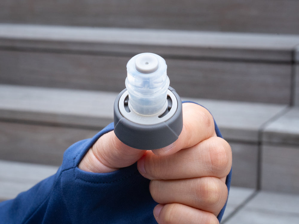 Botella de agua blanda de 300 ml