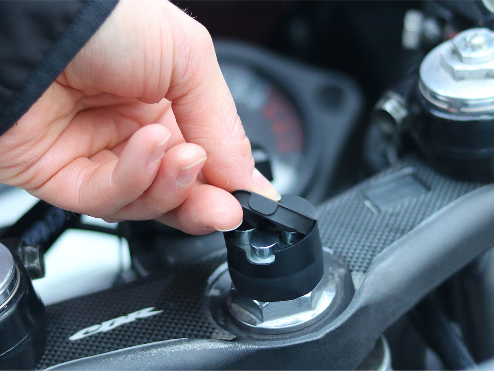 Funda de silicona para soporte de bicicleta y motocicleta
