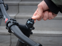 Funda de silicona para soporte de bicicleta y motocicleta