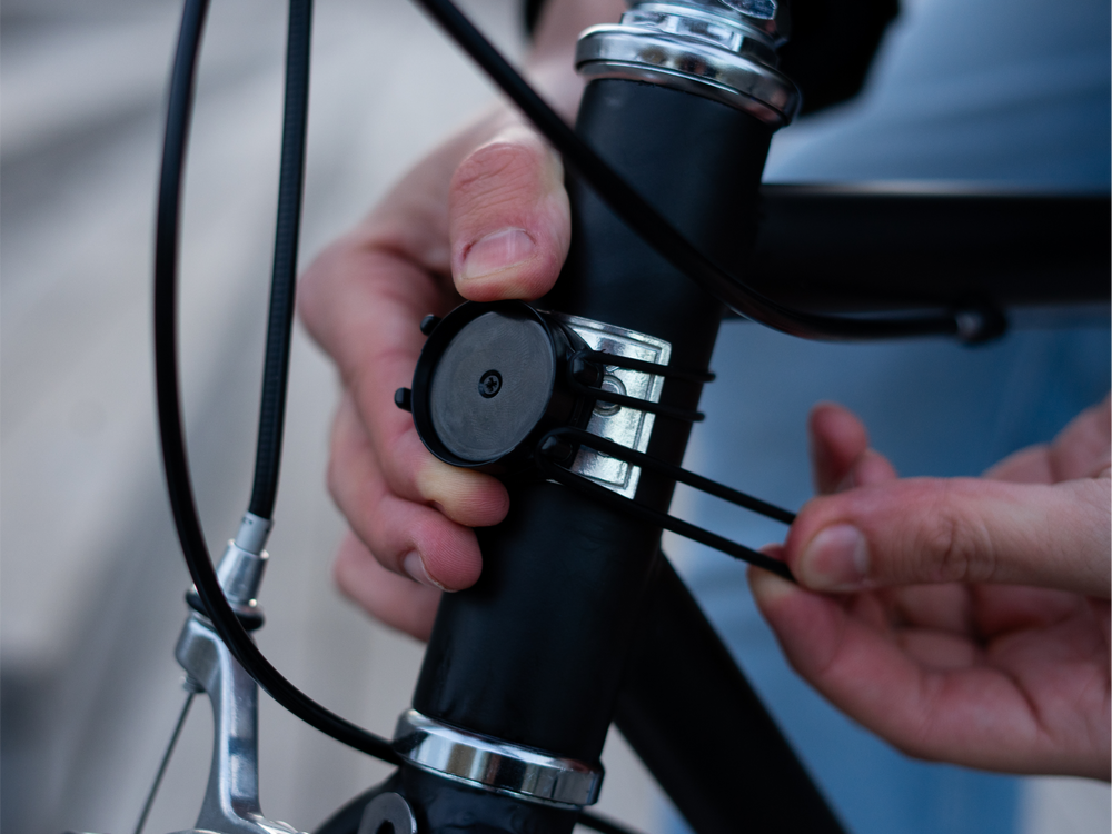 Mini luz trasera magnética