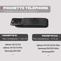 Soporte de teléfono para retrovisor de scooter y moto