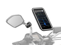 Soporte de teléfono para retrovisor de moto