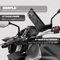 Soporte de teléfono moto PRO BOOST