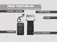 Soporte para teléfono para motocicleta PRO BOOST