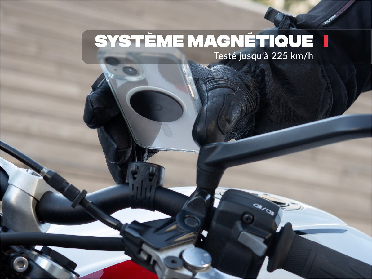 Soporte de teléfono para moto