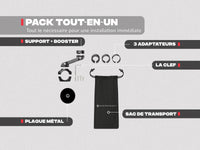 Soporte para teléfono para motocicleta PRO BOOST