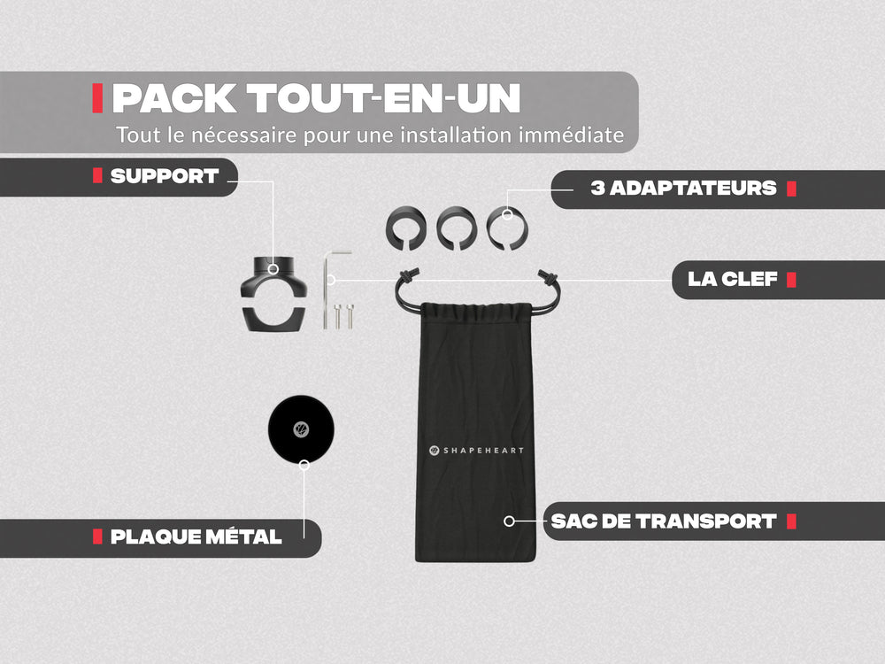 Soporte para teléfono de bicicleta PRO