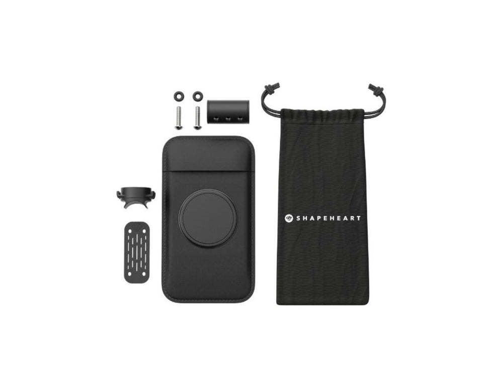 El soporte para salpicadero de scooter se instala perforando el salpicadero y garantiza una sujeción óptima.